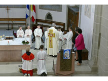 Feier der 1. Heiligen Kommunion in Sankt Crescentius (Foto: Karl-Franz Thiede)